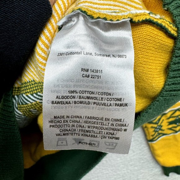 Green Bay Packers Ugly Christmas Sweater Mens M Medium NFL Team Apparel Pullover - Picture 9 of 10